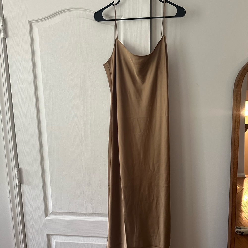 NWT - Gold Slip Dress